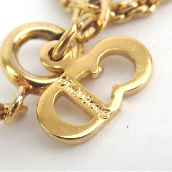 EUC Authentic Dior Gold Plated Necklace - Picture 9 of 9